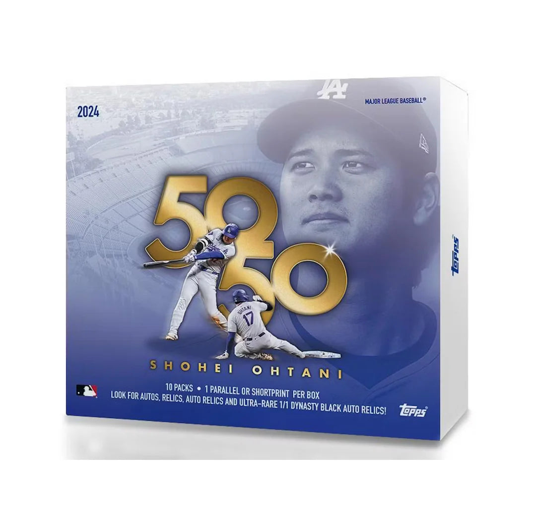 2024 Topps 50/50 Shohei Ohtani 10パックボックス 2024 Topps 50/50: Shohei Ohtani – 10-Pack Box