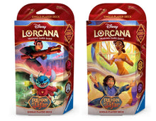 Load image into Gallery viewer, Disney Lorcana: Reign of Jafar Starter Deck (Ruby & Steel)