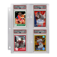 Load image into Gallery viewer, 4-Pocket Page for Graded PSA Slabs