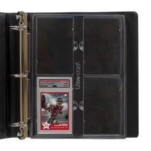 Load image into Gallery viewer, 4-Pocket Page for Graded PSA Slabs