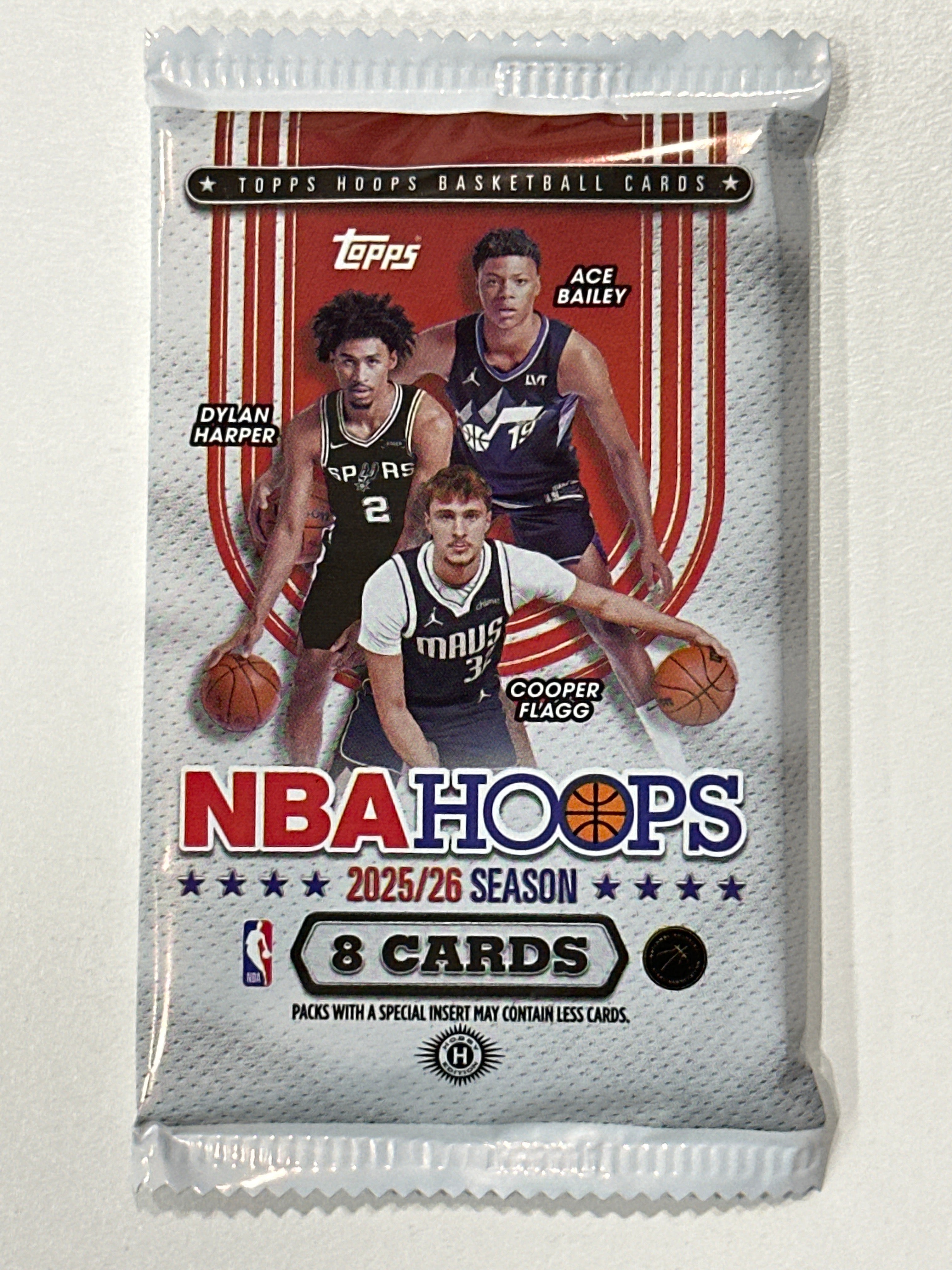 2025/26 Topps NBA Hoops Hobby Pack
