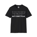 eBay review: I DON’T PLAY Unisex Softstyle T-Shirt