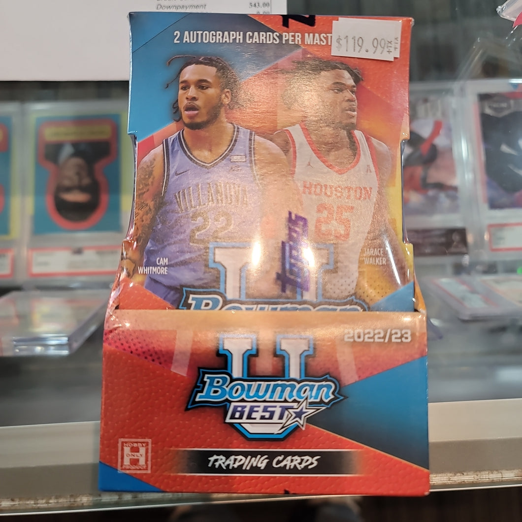 2022-23 Bowman University's Best Basketball Hobby Box