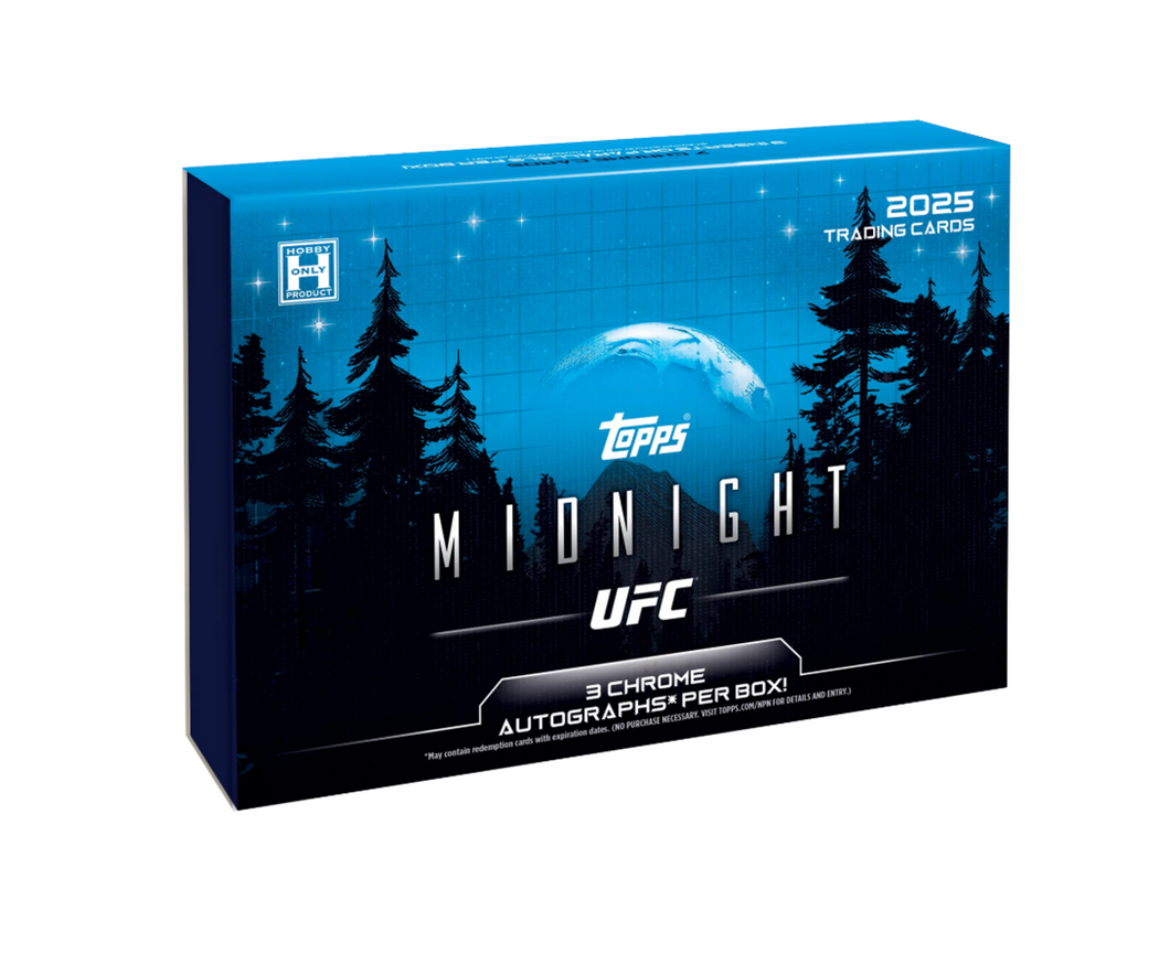 2025 Topps UFC Midnight Hobby Box