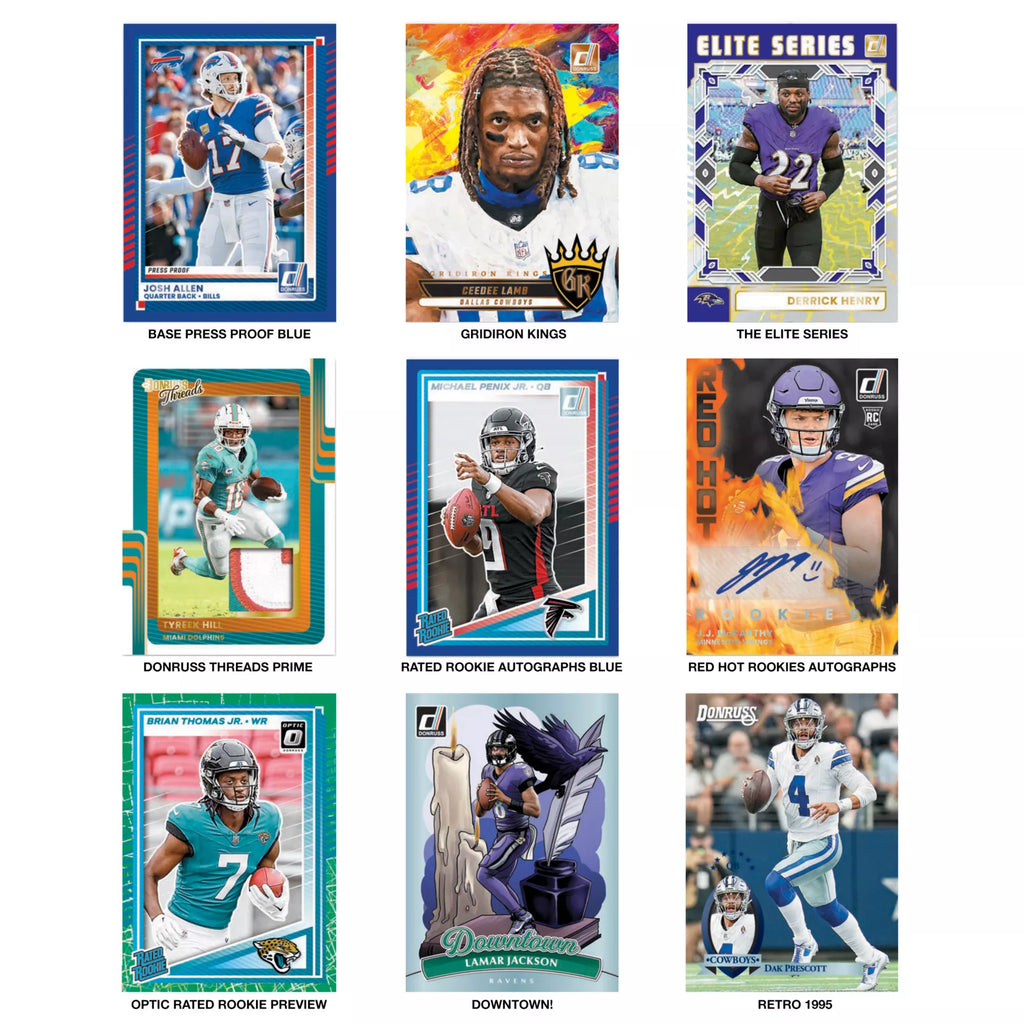 2025 Panini Donruss Football NFL Fat Pack