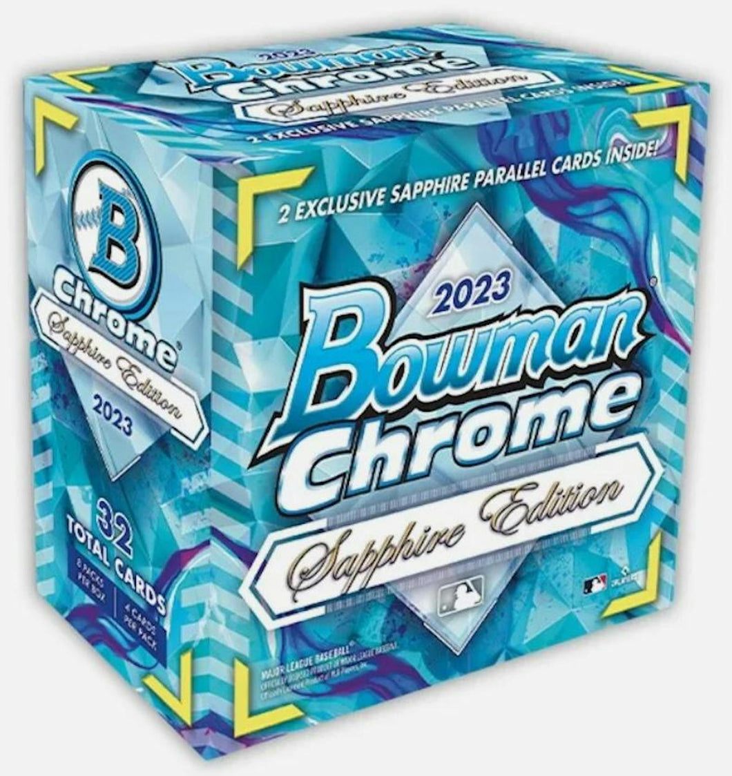 2023 Bowman Chrome Sapphire Baseball Box