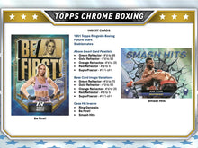 Load image into Gallery viewer, 2024 Topps Chrome Boxing Hobby Box
