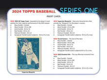 Load image into Gallery viewer, 2024 Topps Series 1 Baseball Hobby Jumbo Box
