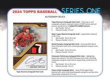 Load image into Gallery viewer, 2024 Topps Series 1 Baseball Hobby Box
