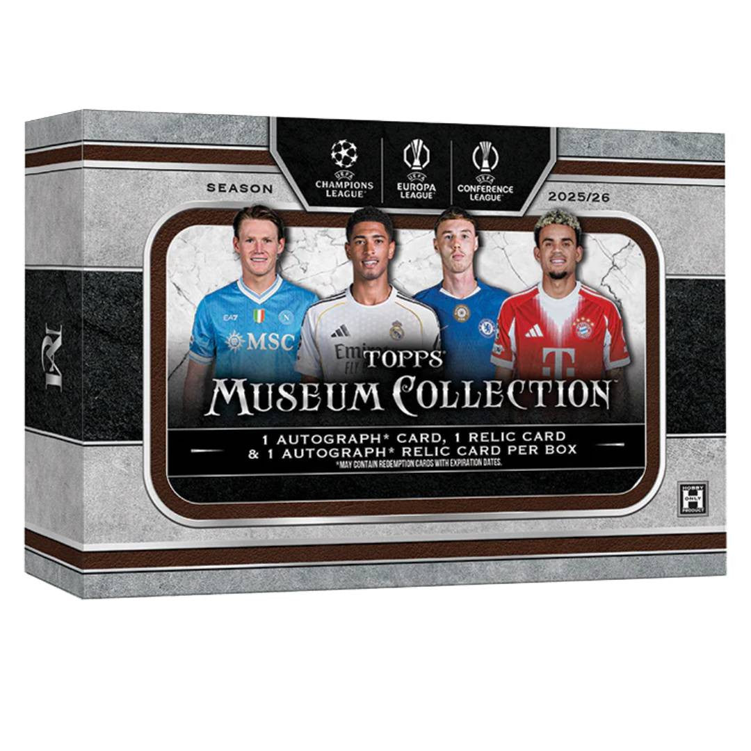 2025-26 Topps UEFA Club Competitions Museum Collection Soccer Hobby Box