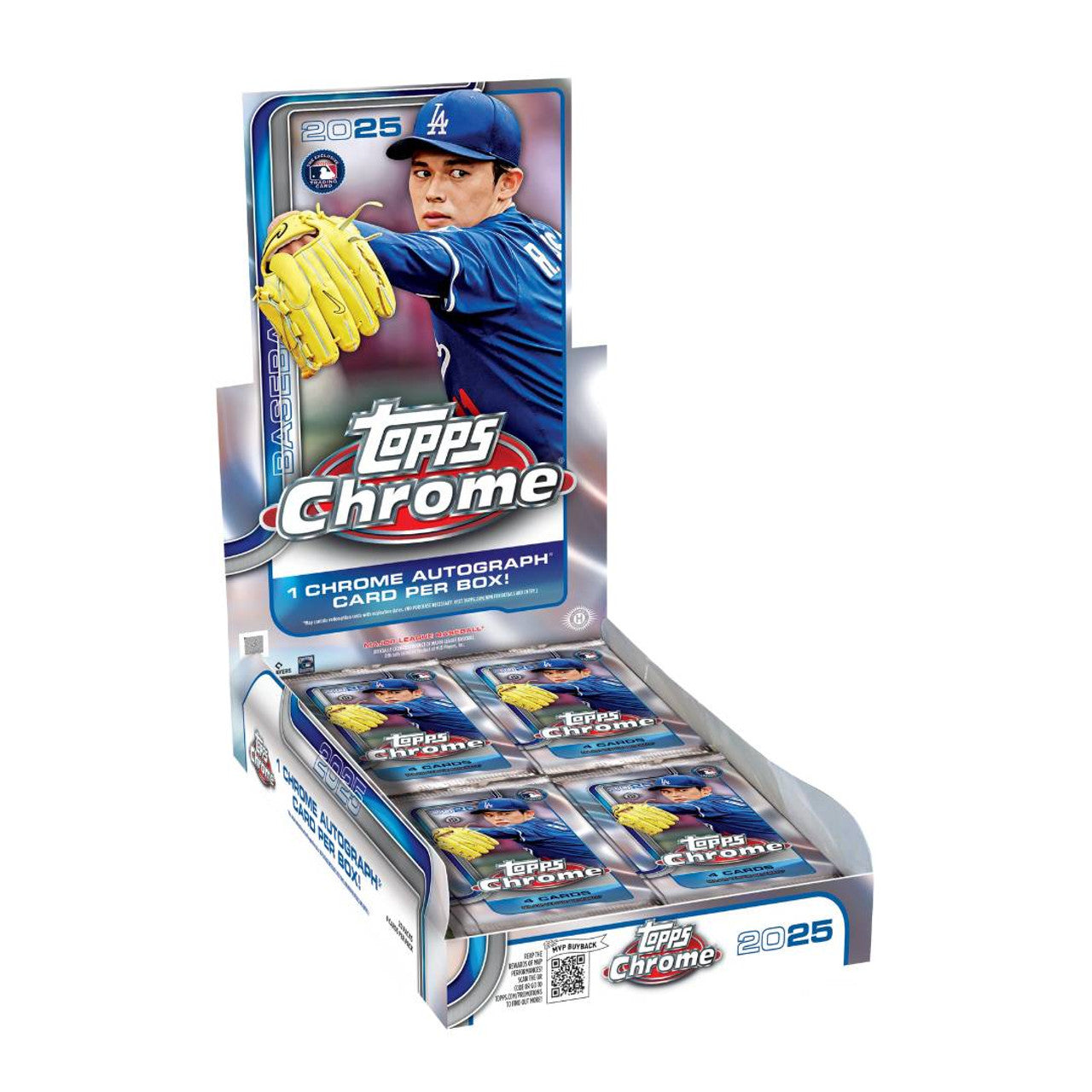 2025 Topps Chrome Baseball Hobby Box – Nicodemus Cards & Gaming