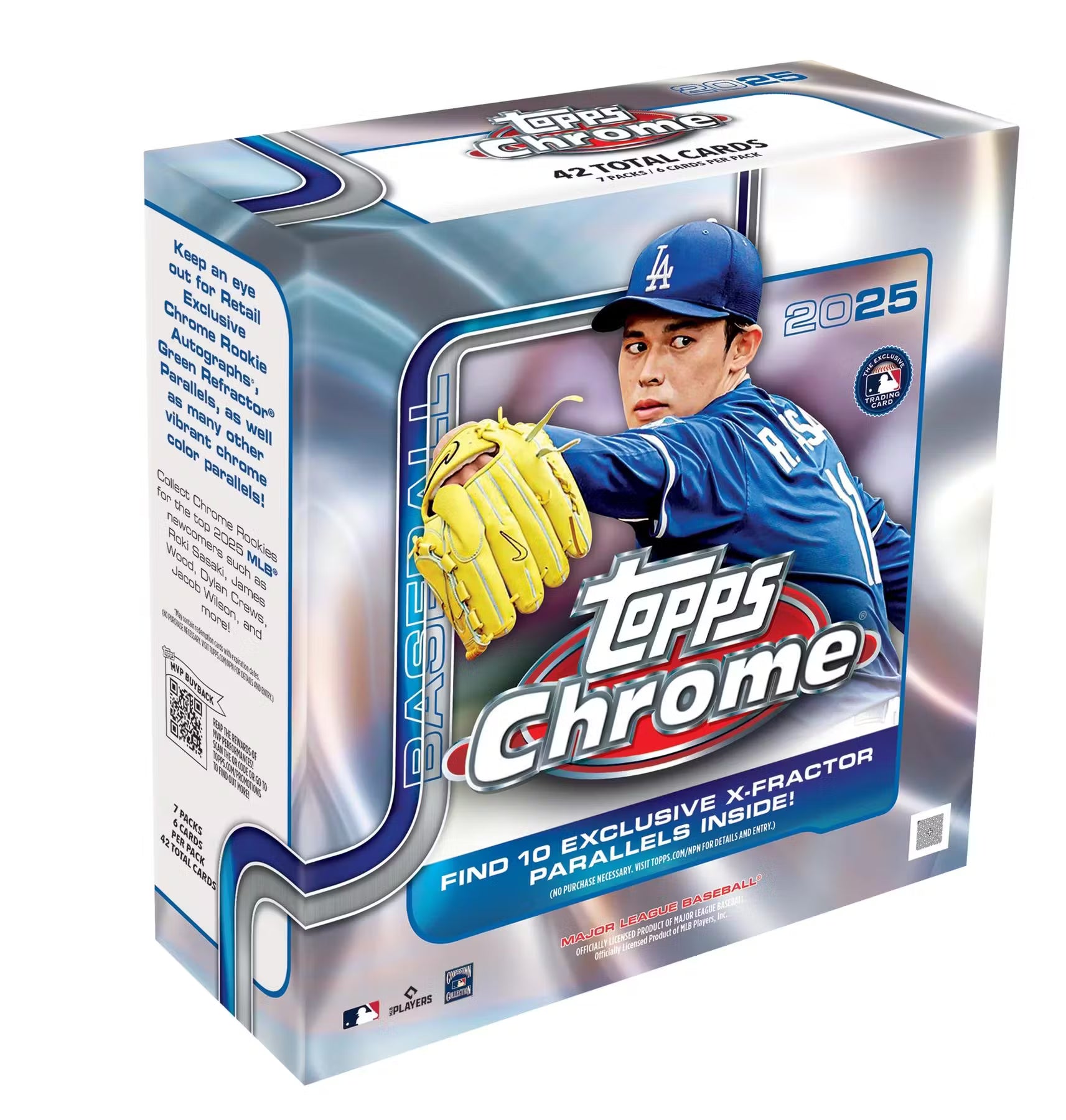 2025 Topps Chrome Baseball Mega Box