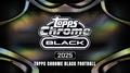  2025 Topps Chrome Black Football Hobby 12-Box Case