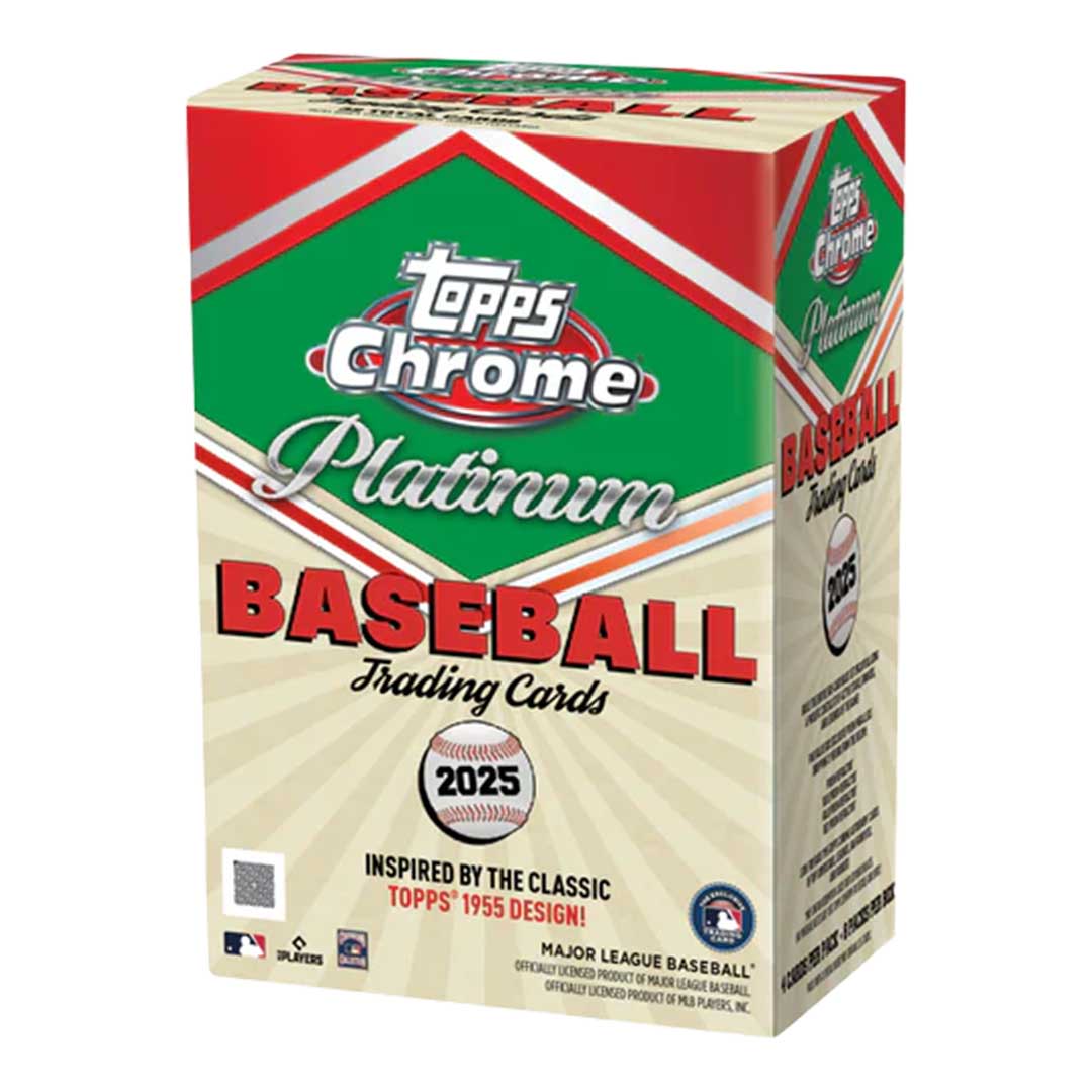 2025 Topps Chrome Platinum Anniversary Baseball Blaster Value Box