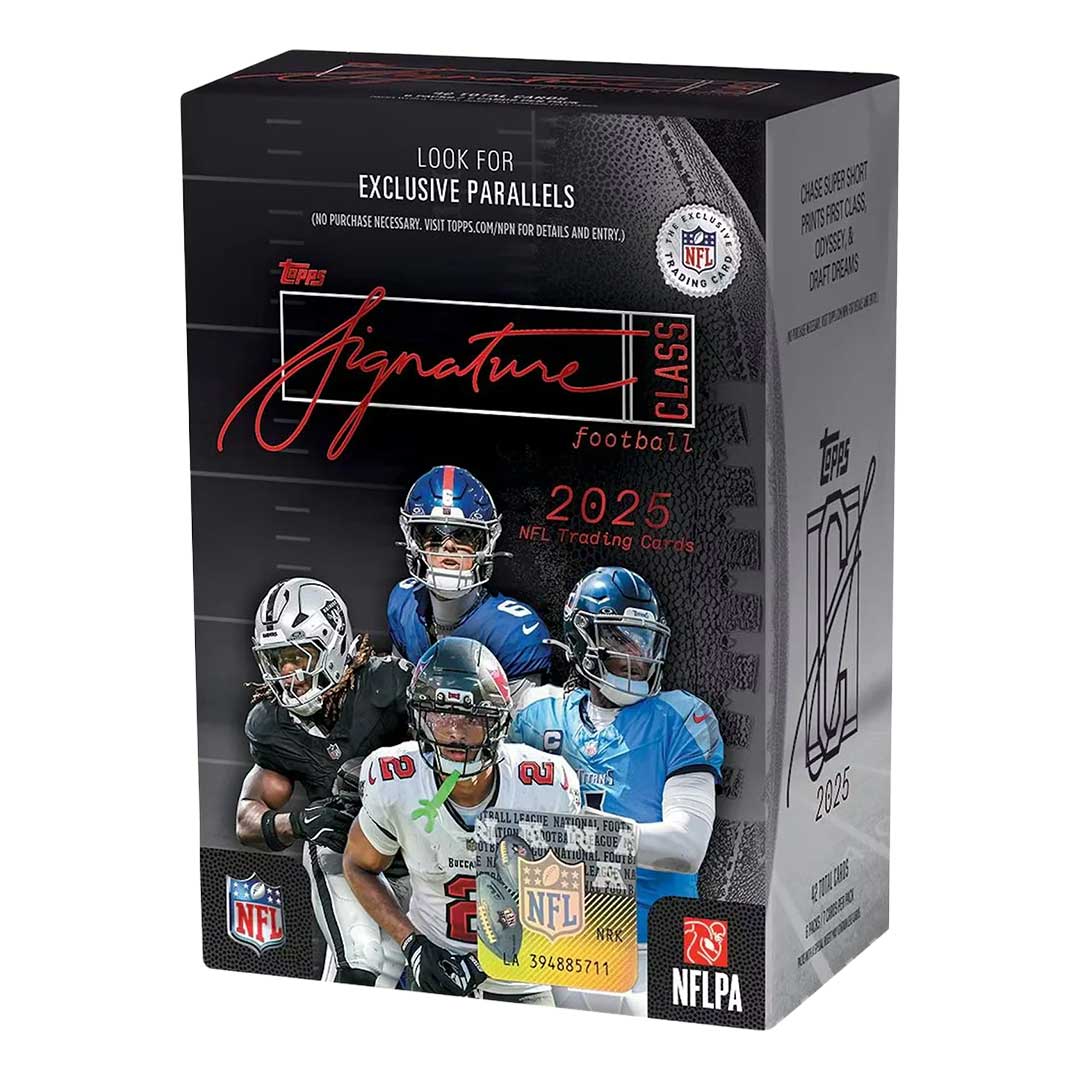 2025 Topps Signature Class Football Blaster Value Box