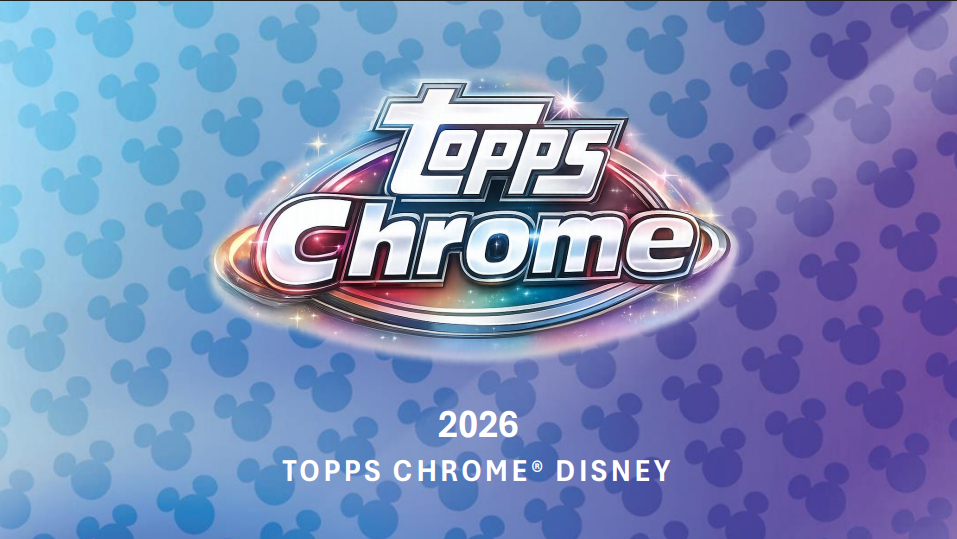 2026 Topps Chrome Disney Hobby 8-Box Case