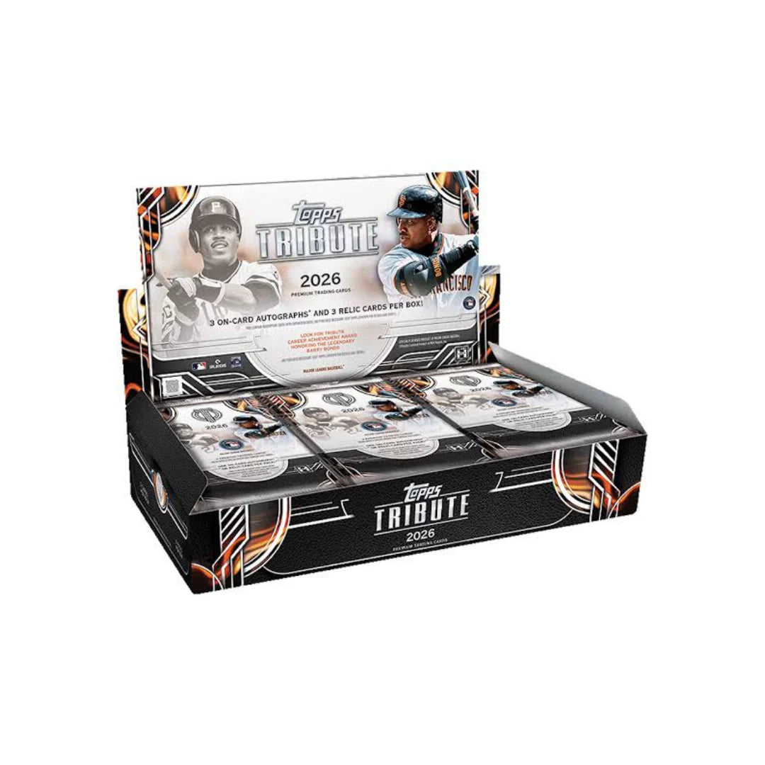 2026 Topps Tribute Baseball Hobby Case (4 Boxes)