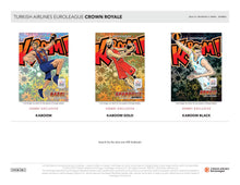 Load image into Gallery viewer, 2024/25 Panini Turkish Airlines Euroleague Crown Royale Basketball Hobby Box

