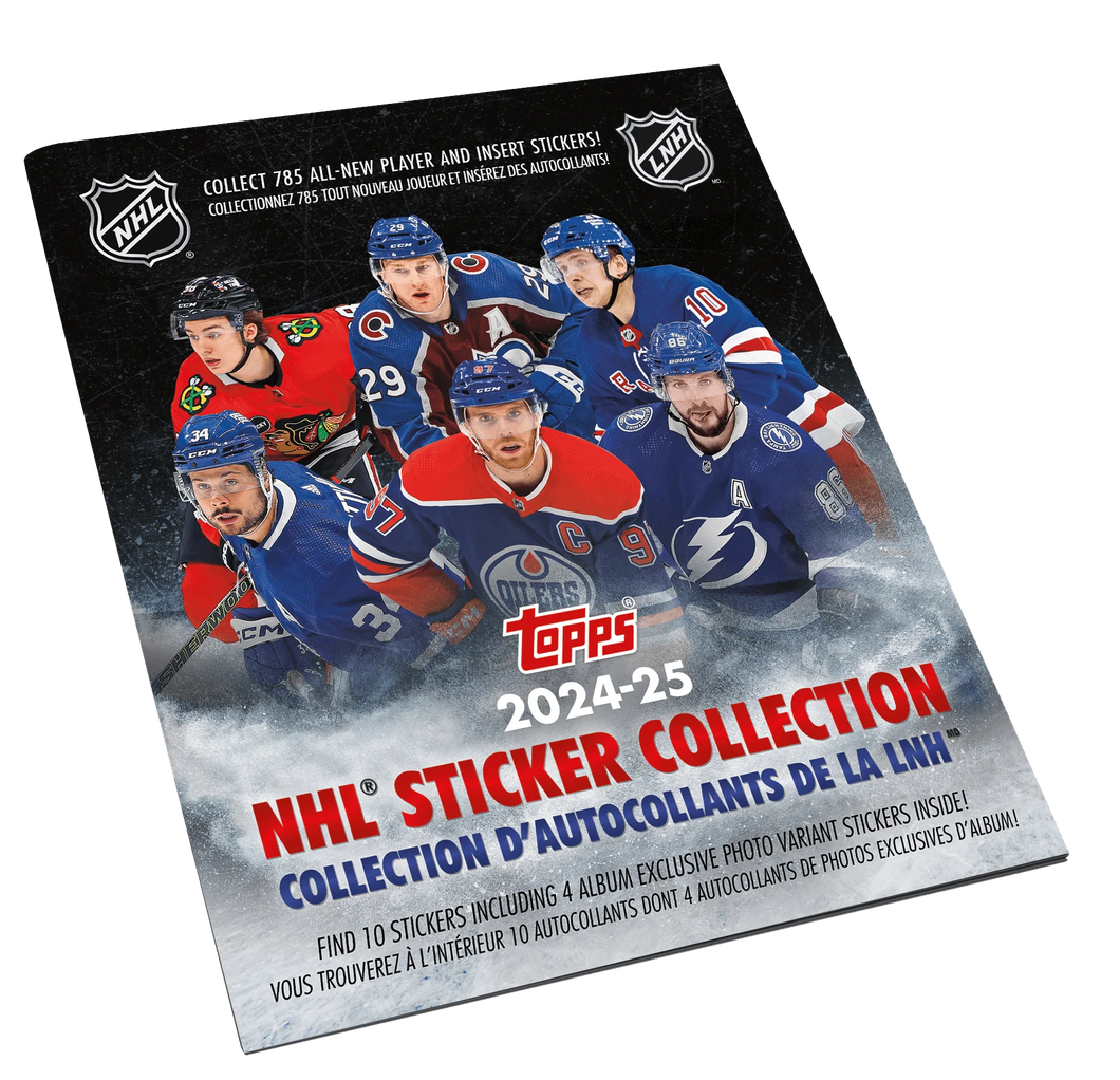 2024-25 Topps NHL Sticker Album