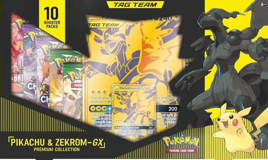 Pokemon Pikachu & Zekrom GX Premium Collection