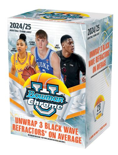 2024/25 Bowman University Chrome Basketball Value Blaster Box