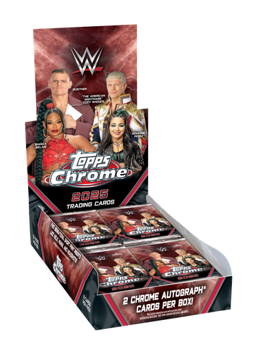 2025 Topps Chrome WWE Hobby Box