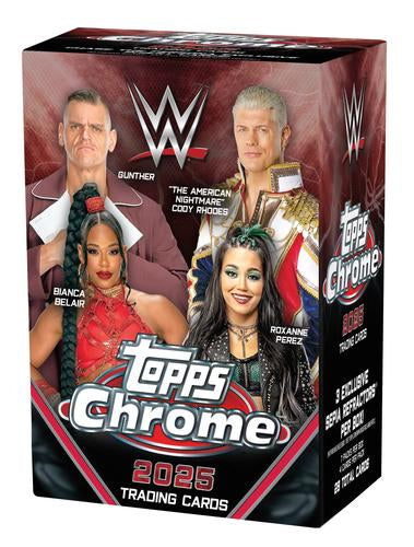 2025 Topps Chrome WWE Blaster Box