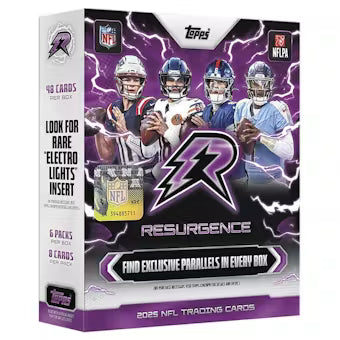 2025 Topps Resurgence Football Mega Box