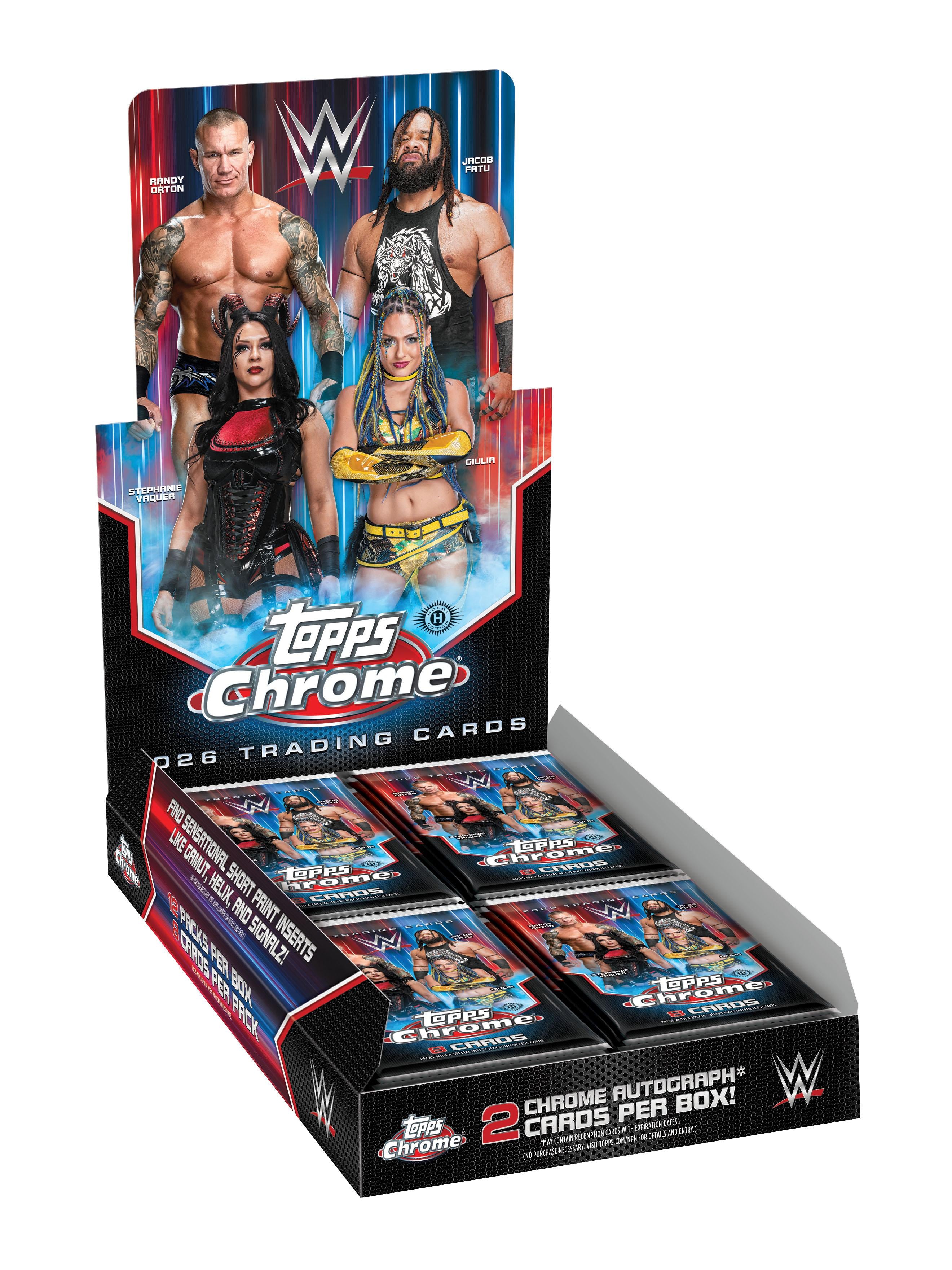 2026 Topps Chrome WWE Wrestling Hobby Box