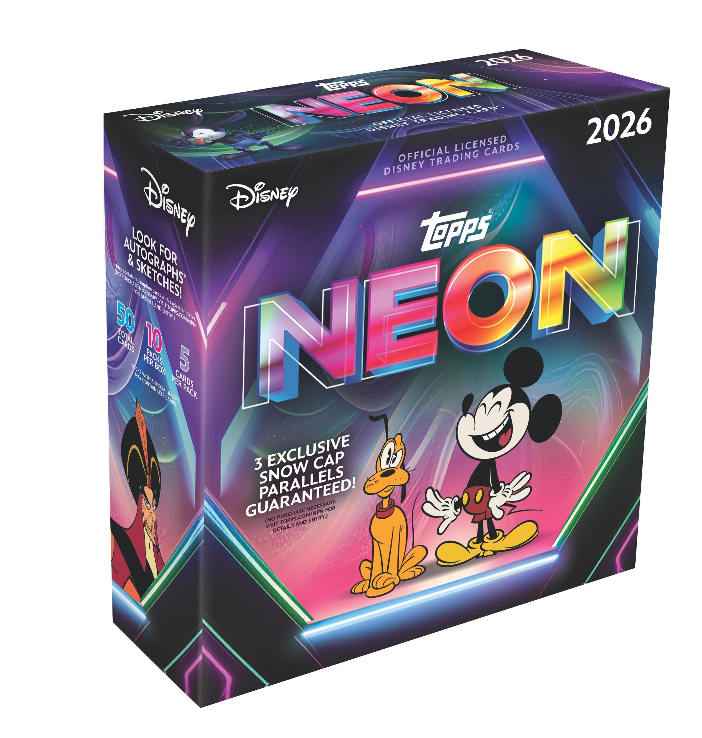 2026 Topps Disney Neon Mega Box