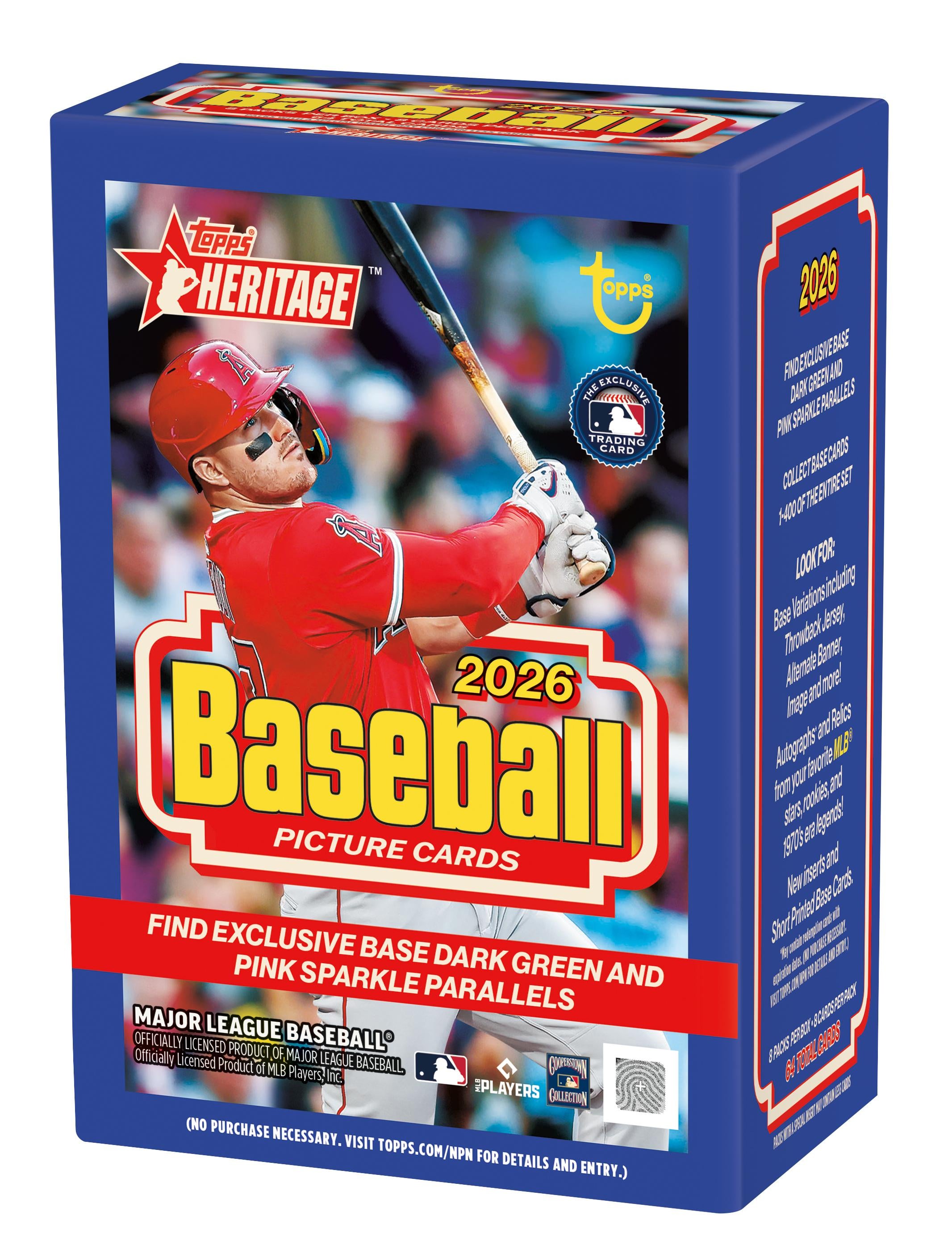 2026 Topps Heritage Baseball Blaster Box – Nicodemus Cards & Gaming