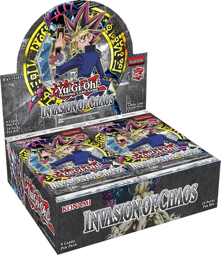 Yu-Gi-Oh! Invasion of Chaos Booster PACKS (25th Anniversary Edition)