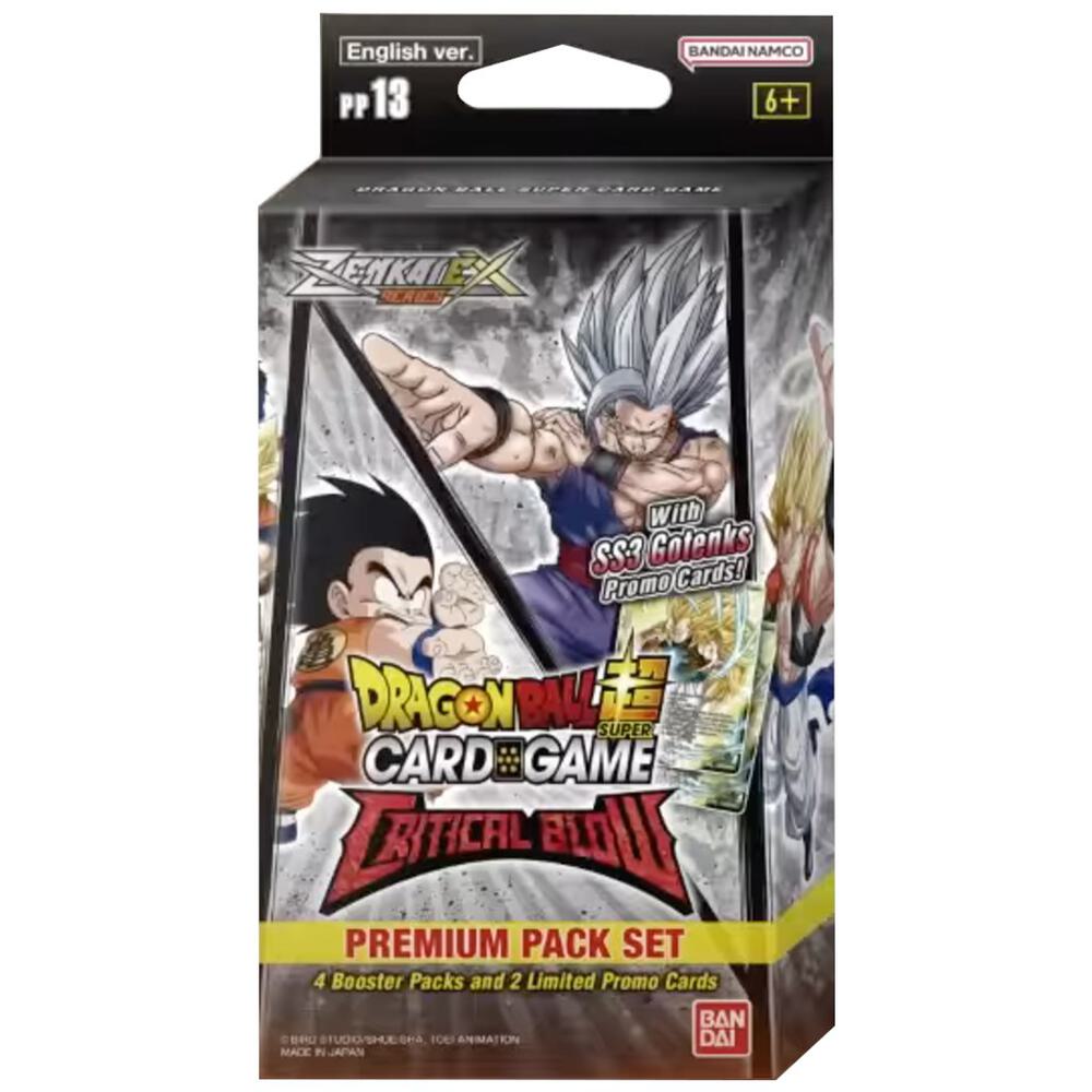 Dragon Ball Super: Critical Blow Premium Pack Set 13