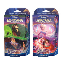 Load image into Gallery viewer, Disney Lorcana: Shimmering Skies Starter Deck
