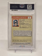 1990 Marvel Universe Captian America Motorcycle #31 PSA 91