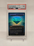 PSA 9 Chaos Emerald (7036) Blue Foil - Lotus Petal - Sonic Secret Lair - MTG0