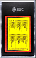 1983 O-Pee-Chee STAR WARS RETURN OF THE JEDI #131 CHECKLIST SGC 71