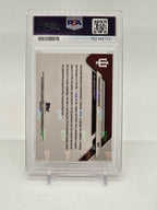 2025 BOWMAN U NOW ORANGE FOIL  #64 FERNANDO MENDOZA /25 PSA 101