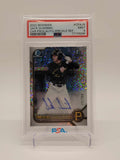 2022 Bowman Chrome 1st Jack Suwinski Speckle Auto  /299 PSA 9  MINT RC Rookie0