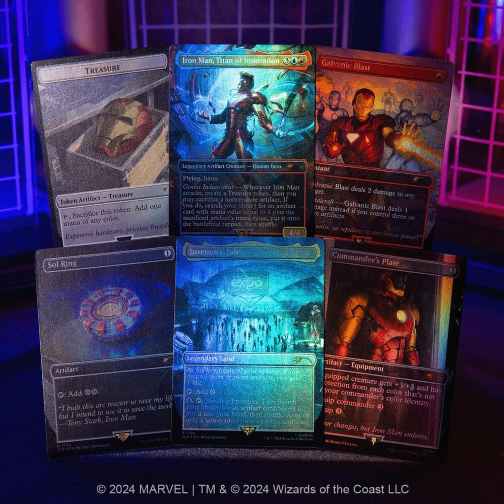 MTG - Secret Lair x Marvel's Iron Man - Rainbow Foil Edition