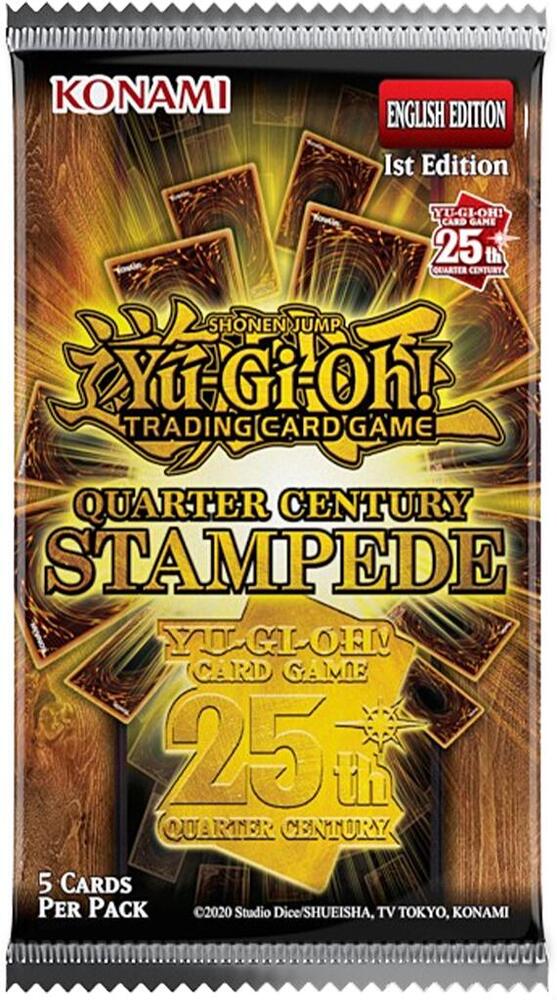 YuGiOh! Quarter Century Stampede Booster Pack
