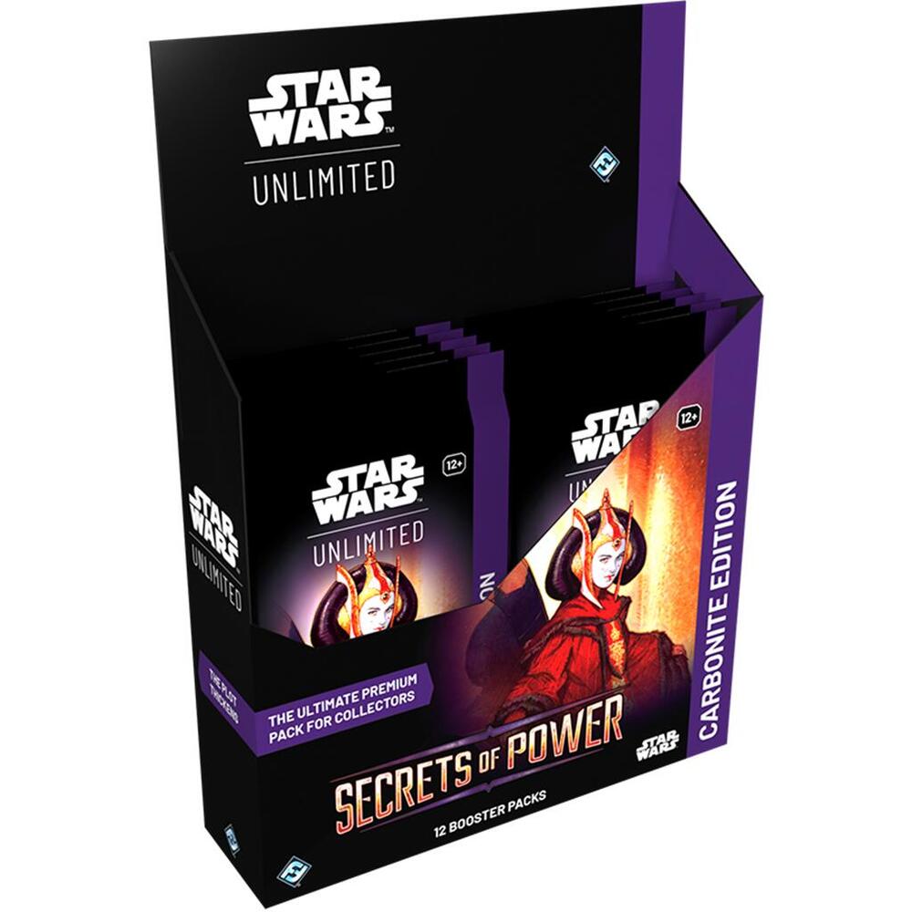 Star Wars Unlimited - Secrets of Power Carbonite Edition - Booster Display