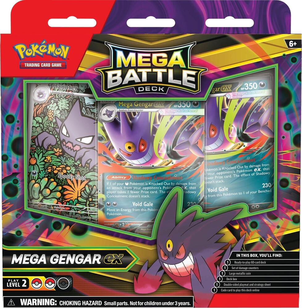 Mega Battle Deck: Mega Gengar ex/Mega Diancie ex