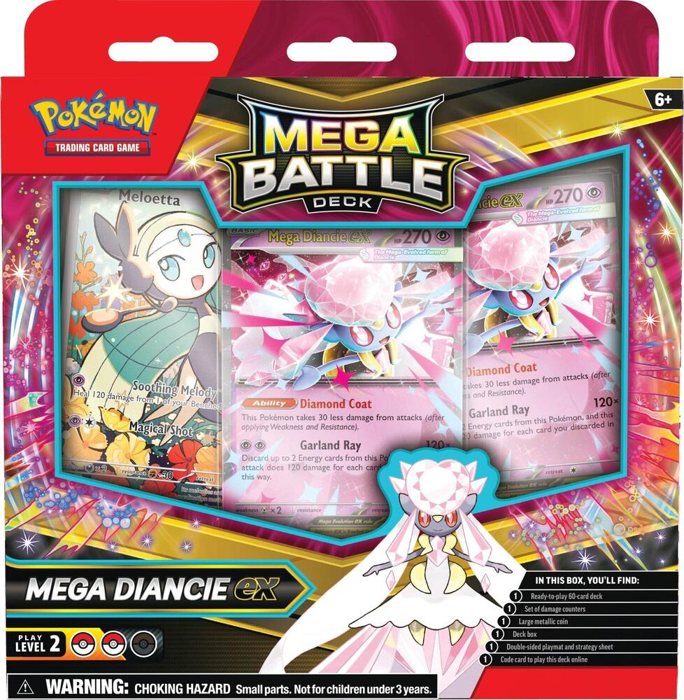 Mega Battle Deck: Mega Gengar ex/Mega Diancie ex