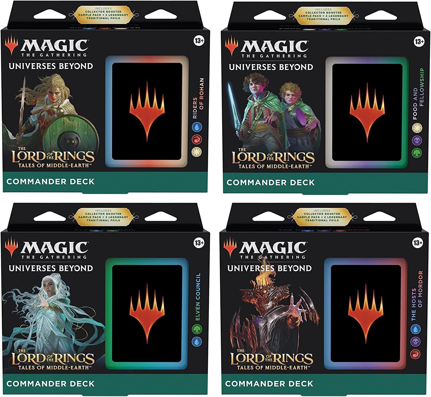 Magic The Gathering The Lord of The Rings: Tales of Middle-Earth Commander Deck