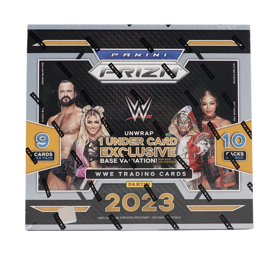 2023 Panini Prizm WWE Wrestling Under Card Box