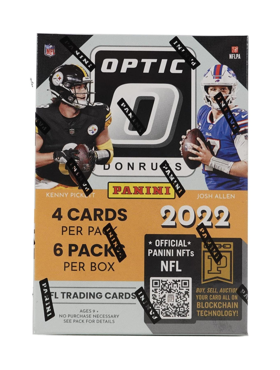 2022 Panini Donruss Optic Football 6-Pack Blaster Box (Purple Shock Parallels!)