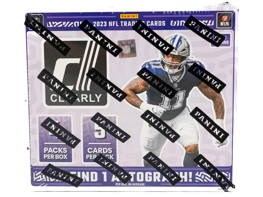 2023 Panini Clearly Donruss Football Hobby Box