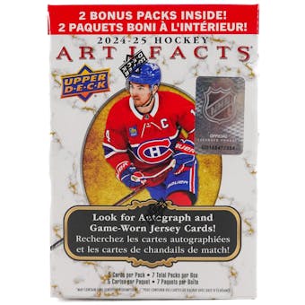 2024/25 Upper Deck Artifacts Hockey 7-Pack Blaster Box