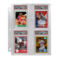 4-Pocket Page for Graded PSA Slabs